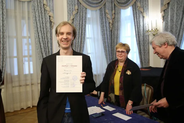 Лауреат I премии конкурса в номинации «композиция» Вячеслав Моргунов (Москва)