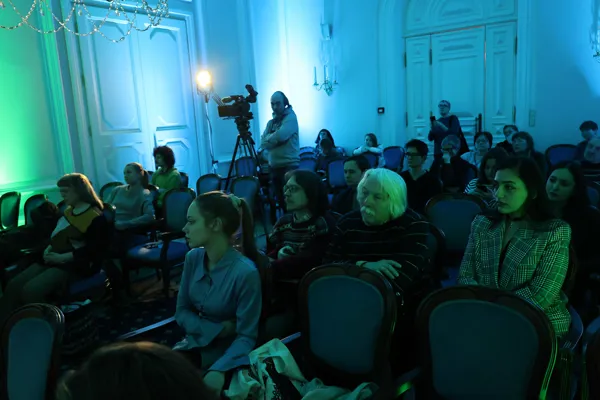 Биомеханика.talks в рамках фестиваля «Биомеханика III». Конференц-зал консерватории перед концертом в Рахманиновском зале