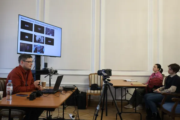 Мастер-класс в рамках конкурса видеоконтента «Творческий кадр». Конференц-зал консерватории