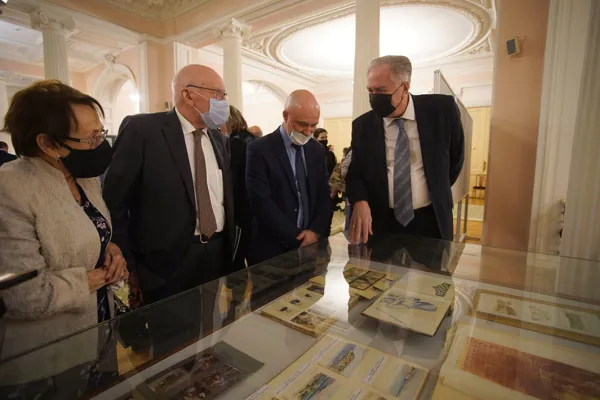 Открытие выставки «К 180-летию Саввы Мамонтова: предметы из собрания семьи Чернышёвых».