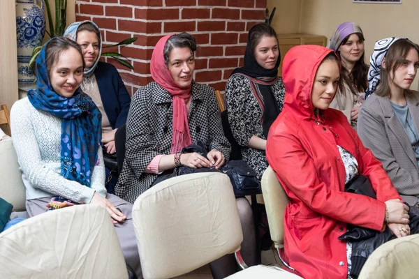 Встреча в подворье Валаамского монастыря