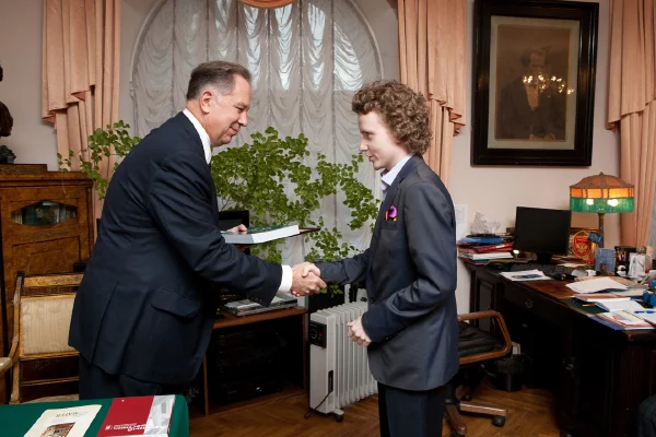 The Ceremony of Awarding the Best Students with the Alexander Nevsky Prize