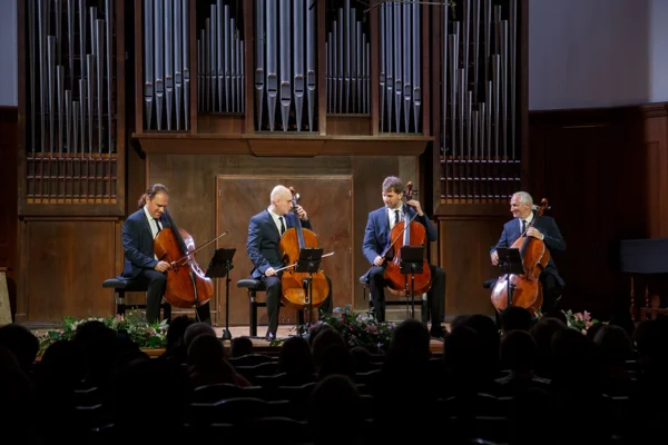The <i>Rastrelli</i> Cello Quartet at the Small Hall of the Conservatory
