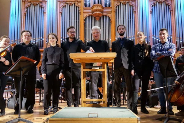 Master class taught by Vassily Sinaisky at the Great Hall