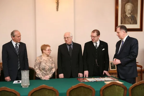 Gratitude to Rector Alexander Sokolov from Russia’s Imperial Family