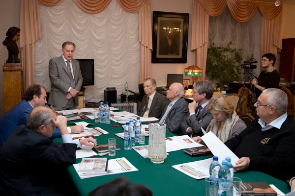 A meeting of the Conservatory’s Academic Board