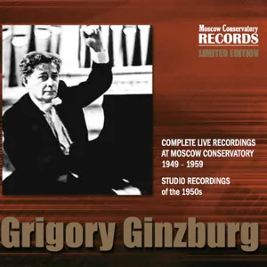 Grigory Ginzburg. Live recordings 1949 – 1959, studio recordings 1950.